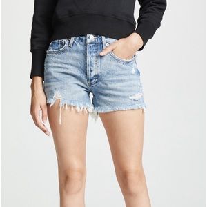 AGOLDE Parker Vintage Loose Fit Cutoff Shorts
